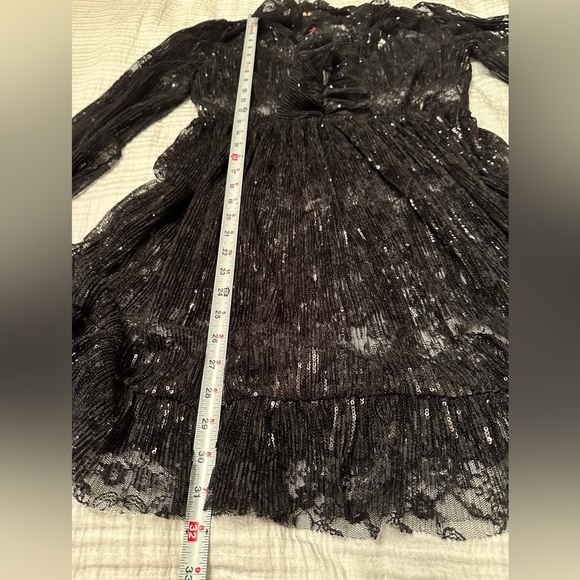 Maje Reville Sequin Lace Mini Dress - NWT - Size 38 (US 6) - Picture 15 of 15